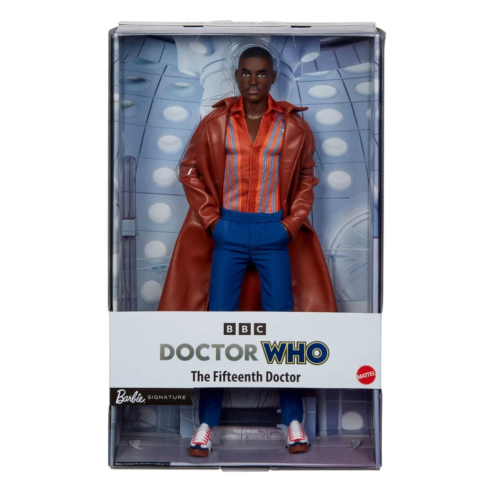 Doctor Who Fifteenth Doctor Barbie Signature Ncuti Gatwa Doll BBC Mattel 2023